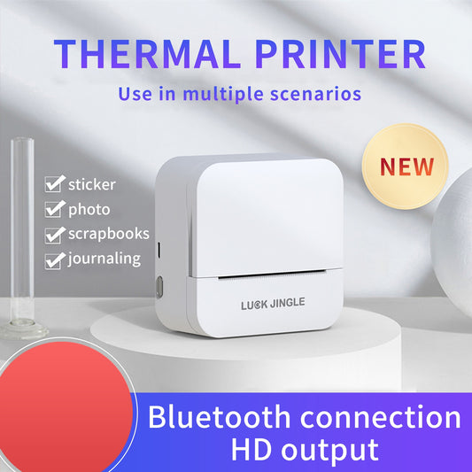 Bluetooth Ink-Less Thermal Printer
